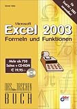 Microsoft Excel 2003 Formeln & Funktionen (bhv Taschenbuch)