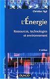 Énergie : Ressources, technologies et environnement Énergie : Ressources, technologies et environnement