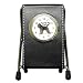 Bouvier des Flandres Pen Holder Desk Clock