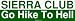 SIERRA CLUB Go Hike To Hell Large Bumper Sticker