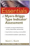 Essentials of Myers-Briggs Type Indicator Assessment (Essentials of Psychological Assessment)
