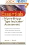 Essentials of Myers-Briggs Type Indicator Assessment (Essentials of Psychological Assessment)