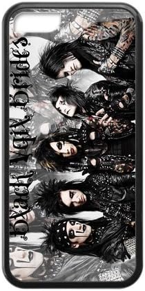Generic Black Veil Brides Custom Cover Cases For IPhone 5C TPU (Laser Technology)