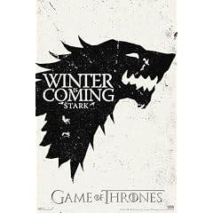 Game Of Thrones Poster Winter is Coming (Stark) - Poster Gro�format