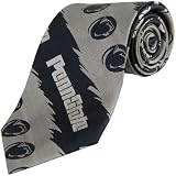 Penn State Nittany Lions Silver Woven Tie