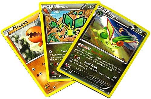 Pokemon X & Y Primal Clash Flygon Single Card Evolution Set #82, 109 & 110