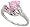 10k White Gold Ring 3/8