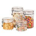 Acrylic 4-pc. Canister Set