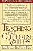 Teaching Your Children Values