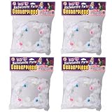Bachelorette Party Girls Night Out Light Up Tiara Wedding Veil Centerpiece - 12 Pack