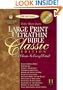 Large Print Ultrathin Reference Bible-Hcsb-Classic Slide Tab