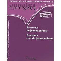 Educateur de jeunes enfants, Educateur chef de jeunes enfants 2009-2010
