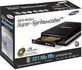 Samsung SE-S184M/EUBN externe DVD-Brenner mit Lightscribe, schwarz, Retail