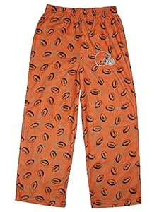 NFL Cleveland Browns YOUTH Sleepwear / Pajama Pants 8/10 Multicolor
