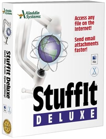 DLX7BX - STUFFIT DELUXE 7.0 COMP/DECOMP SOFTWARE FOR MAC