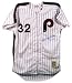 Steve Carlton Autographed Philadelphia Philles Throwback Jersey with HOF 94 and Lefty Inscriptions