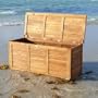 Premium Plantation Teak Storage Box in Oiled Finish