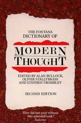 Buy The Fontana Dictionary of Modern Thought online at Discounted New and Used prices. Delivered to your door with Off-The-Bookshelf.