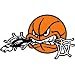 Basketball & Net Temporary Tattoos