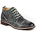 Ferro Aldo MFA-506013 Men's Gray # 506 Lace Up Cap Toe Dress Ankle Boot Shoes