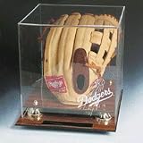 Black Acrylic Baseball Glove Display Case