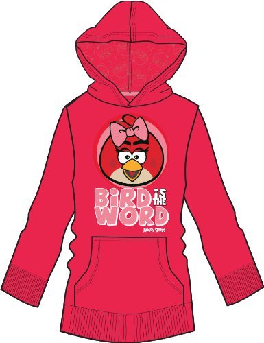 Angry Birds - Bird Is The Word Fille Sweat capuche - Rose