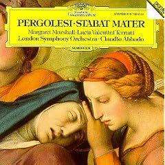 Pergolesi - Stabat Mater / M. Marshall � Valentini-Terrani � LSO � Abbado
