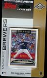 2006 Topps Milwaukee Brewers Baseball Cards Limited Edition Team Set of 14 Cards - Not Available In Packs - Includes Ben Sheets, Chris Capuano, Brady Clark, Carlos Lee, Rickie Weeks, JJ Hardy, Bill Hall, Doug Davis & more