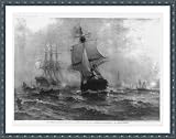 Historic Print (S): The first recognition of the American flag by a foreign government