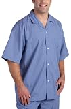 Nautica Mens Easy-Care Woven Hermosa Check Short Sleeve Camp Shirt