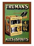 Truman's Ales and Stouts Art Styles Giclee Poster Print by Frances Smith, 18x24