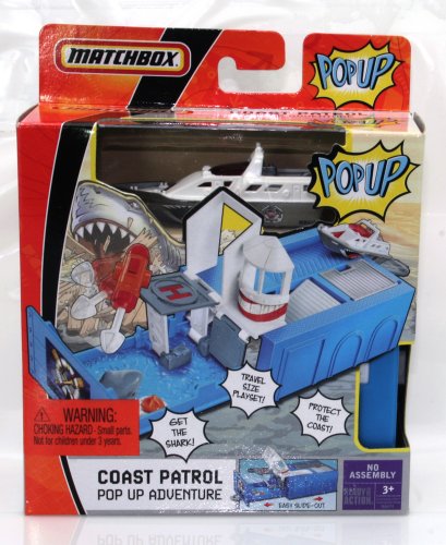 Matchbox Mini Coast Patrol Pop Up Adventure