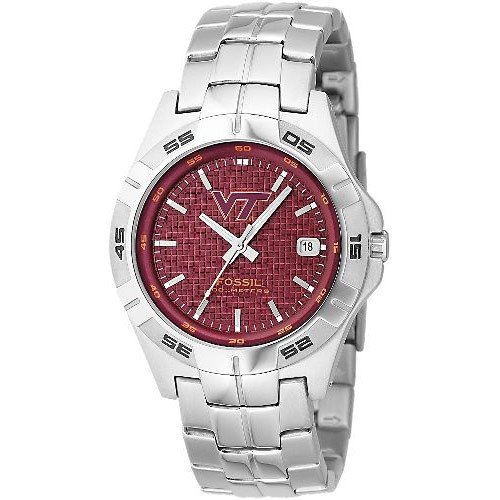 Fossil Men's LI2969 NCAA Virginia Tech Hokies Round Dial Watch