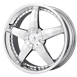 16x7 DIP Laser (D95) (Chrome) Wheels/Rims 4x100/114.3 (D95-6701C)