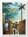 Cafe en la tarde by Didier Lourenco 8"x10" Art Print Poster