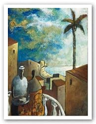 Cafe en la tarde by Didier Lourenco 8"x10" Art Print Poster