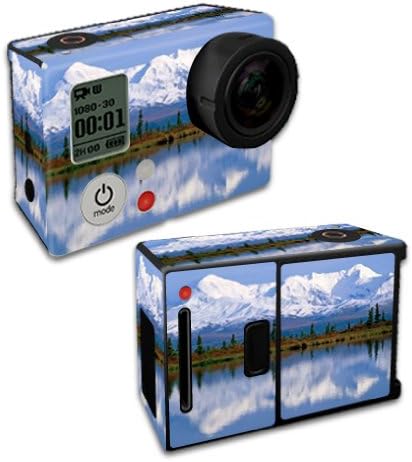 Mightyskins Protective Vinyl Skin Decal Cover for GoPro Hero3+ Plus Silver/Black Edition Camera Digital Camcorder wrap sticker skins Mountains