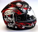 VIPER TROJAN SKULL MOTORCYCLE HELMET