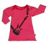 Dresses Online Shop Ranking 28. Rockabye-Baby Guitar Long Sleeve Dress (Red/Pink, 6-9 Months)