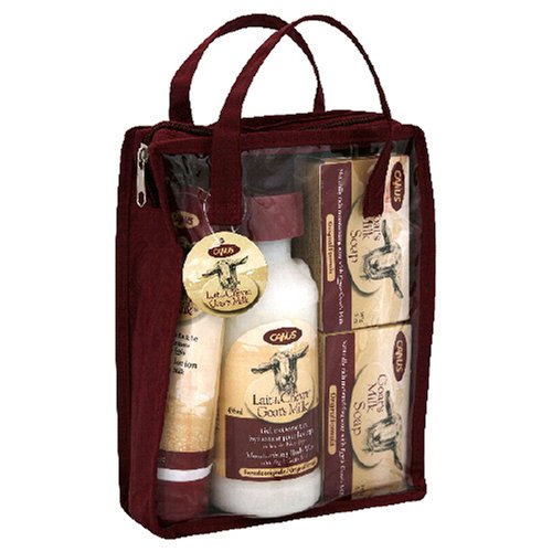 Canus Goat's Milk Full Size Burgundy Gift Set