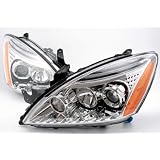 04-07 MITSUBISHI LANCER ( 4 5-DOOR 4 5DR SEDAN WAGON ) HEADLIGHTS - EURO CHROME STYLE, W... by