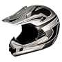 Fuel  JX3 Silver Large and Extra Large Youth Helmet