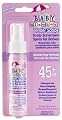 Baby Blanket Tender Scalps Sunscreen Spray,  SPF 45+, 2 Ounce Bottle