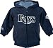 Tampa Bay Rays Infant Zipfront Hooded Sweatshirt - 18 months