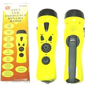 Emergency Radio Led 4 in 1 FL3134 by Grey Eagle