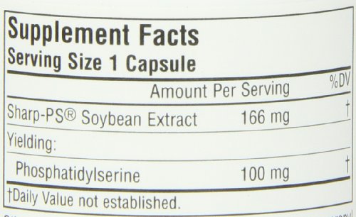 Source NaturalsPhosphatidyl Serine 100, Supports Cognitive Function, 60 Capsules