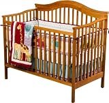 Delta Liberty Deluxe 4-in-1 Convertible Crib - Butterscotch Oak