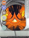 Bakugan Silver Metal Gate Card - Gate of Fire