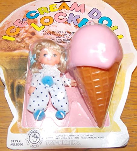 Ice-cream Doll Locket 3 Inch Doll ( Blue)