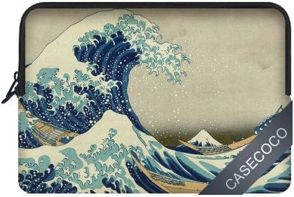 Ocean Sea Great Wave Custom Laptop Sleeve Case Computer Notebook Bag for Apple Macbook Air 13 Inch